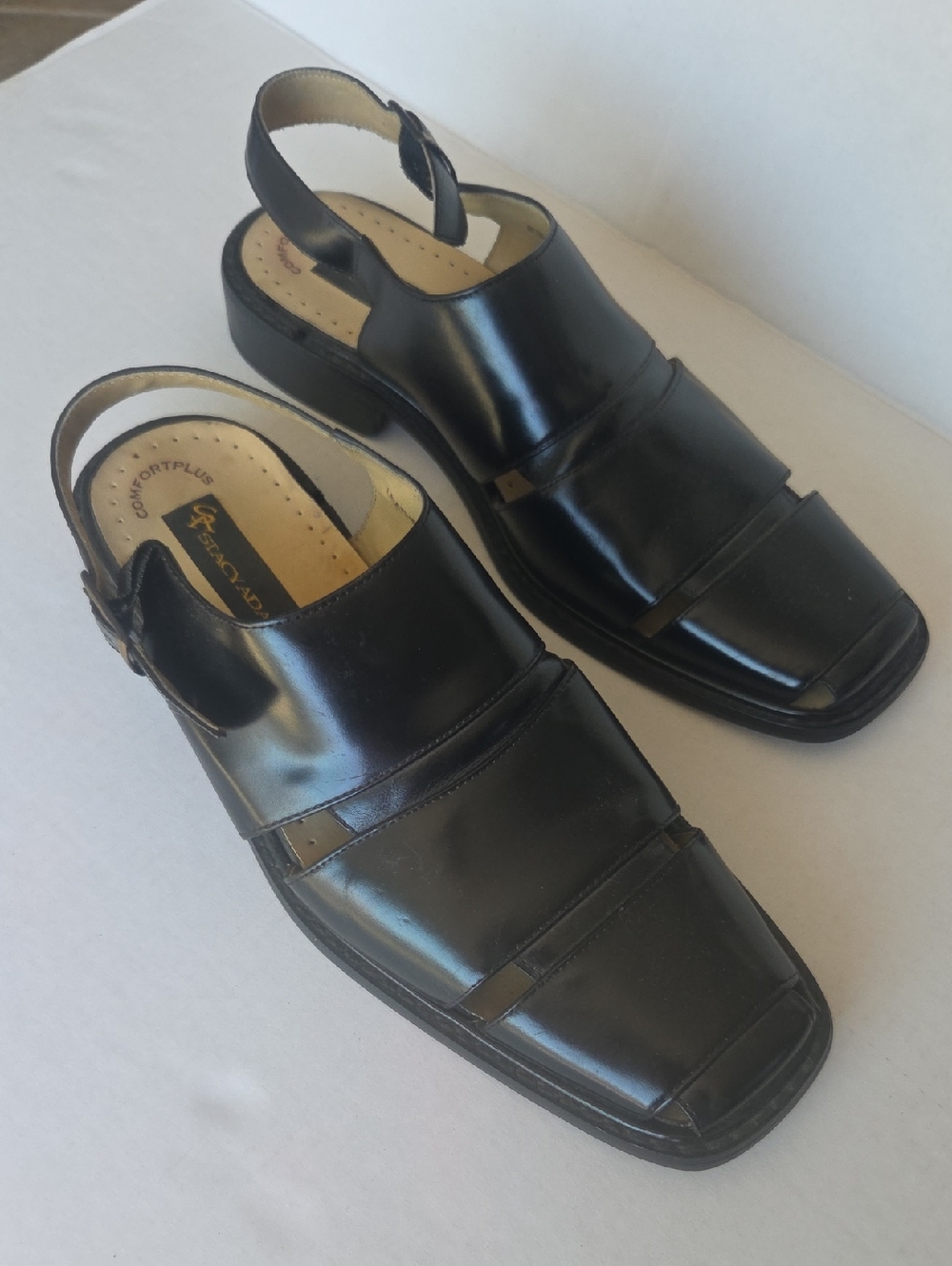 Mens Closed Toe Sandals By Stacey Adams Size 12